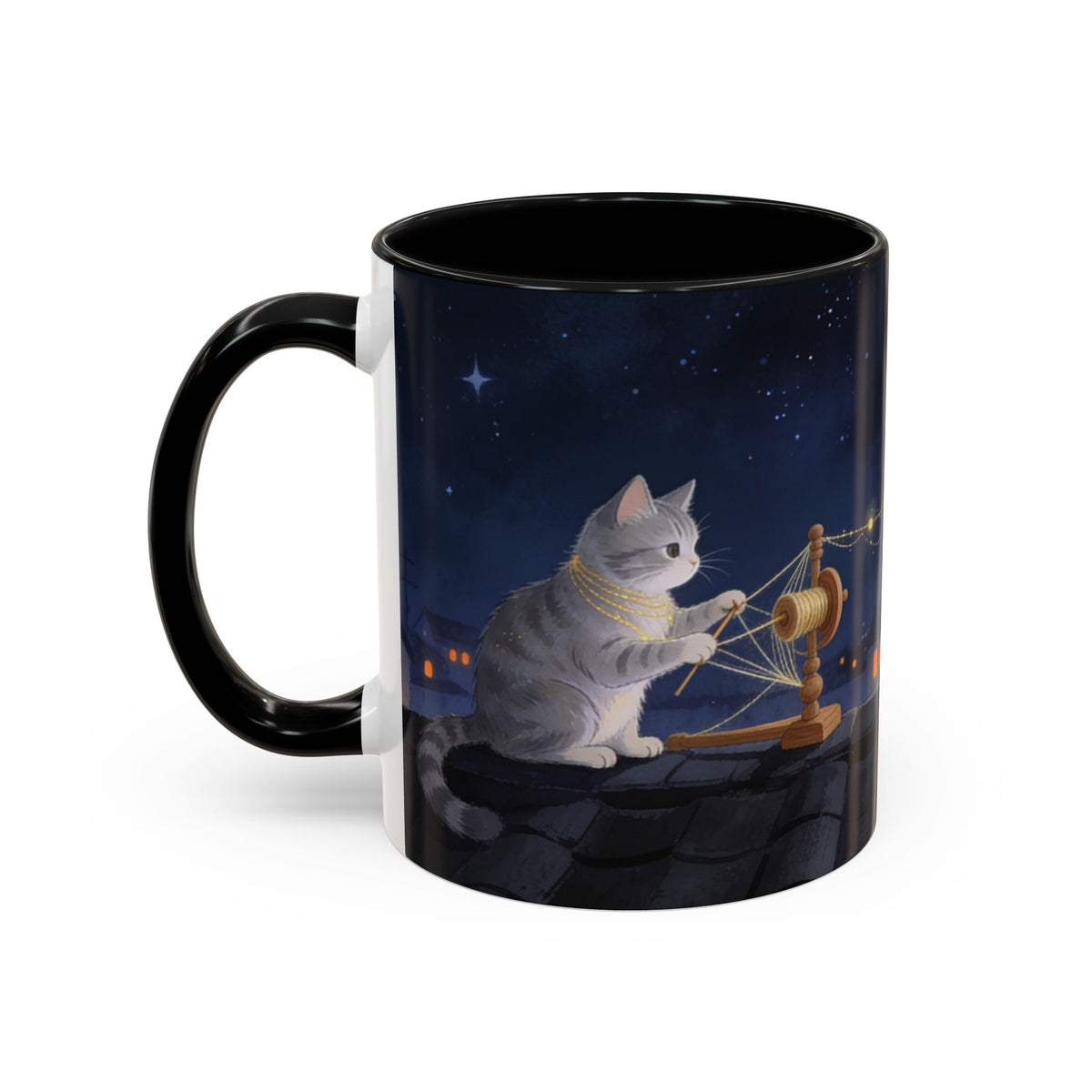Glow Watch — Halloween Night Jack-o'-Lantern Accent Mug, 11 or 15 oz