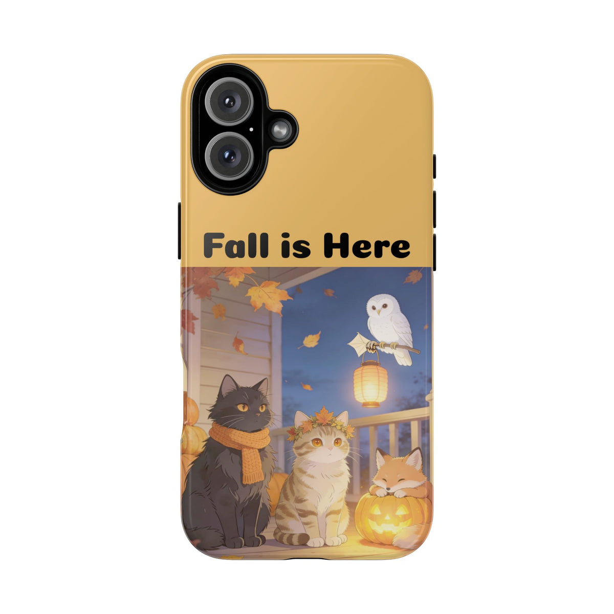 First Frost Watch — Autumn Cat iPhone Case