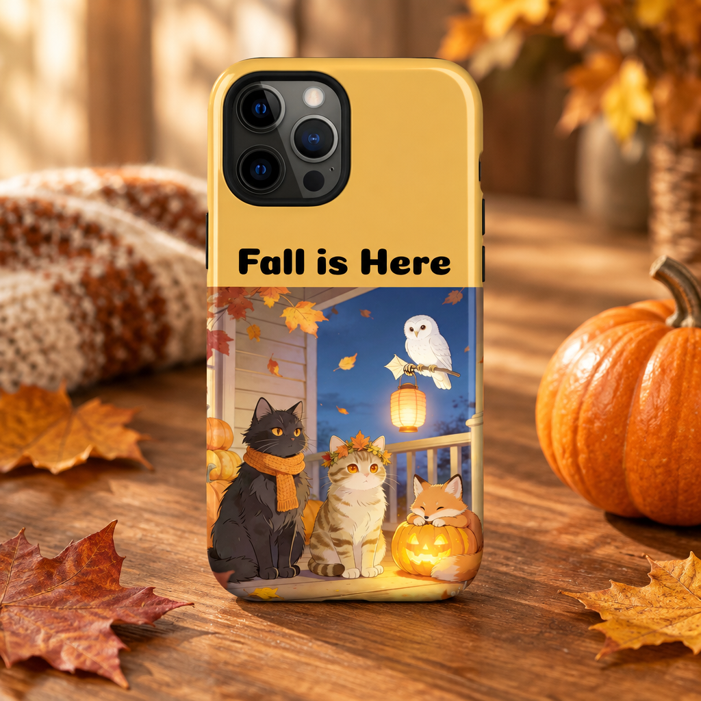 First Frost Watch — Autumn Cat iPhone Case