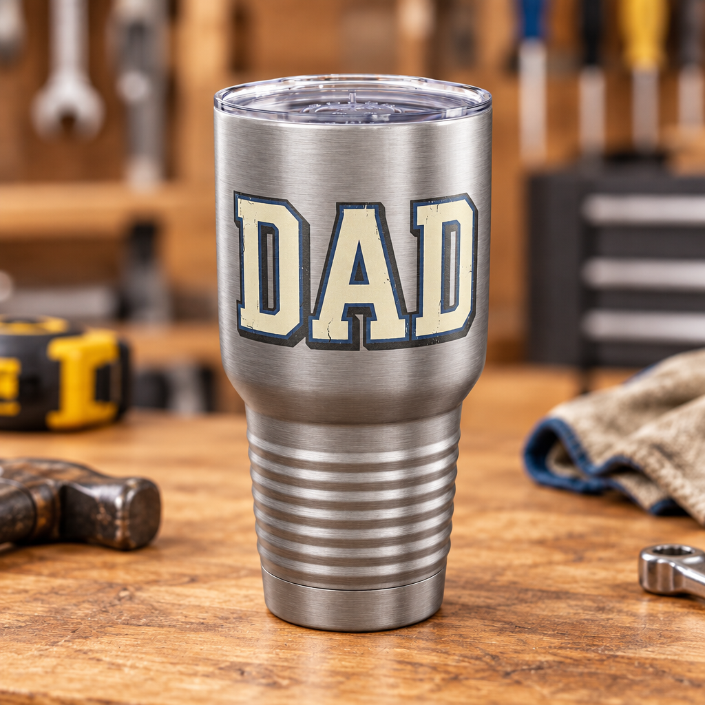 For the One Who Fixed Everything — Dad 30oz Tumbler