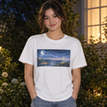 He Walks the Night With You — Cat Constellation T-Shirt